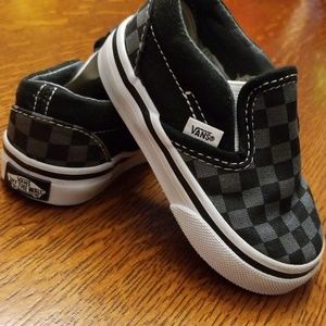VANS "Off The Wall" Slip On Shoes - Toddler Size 4